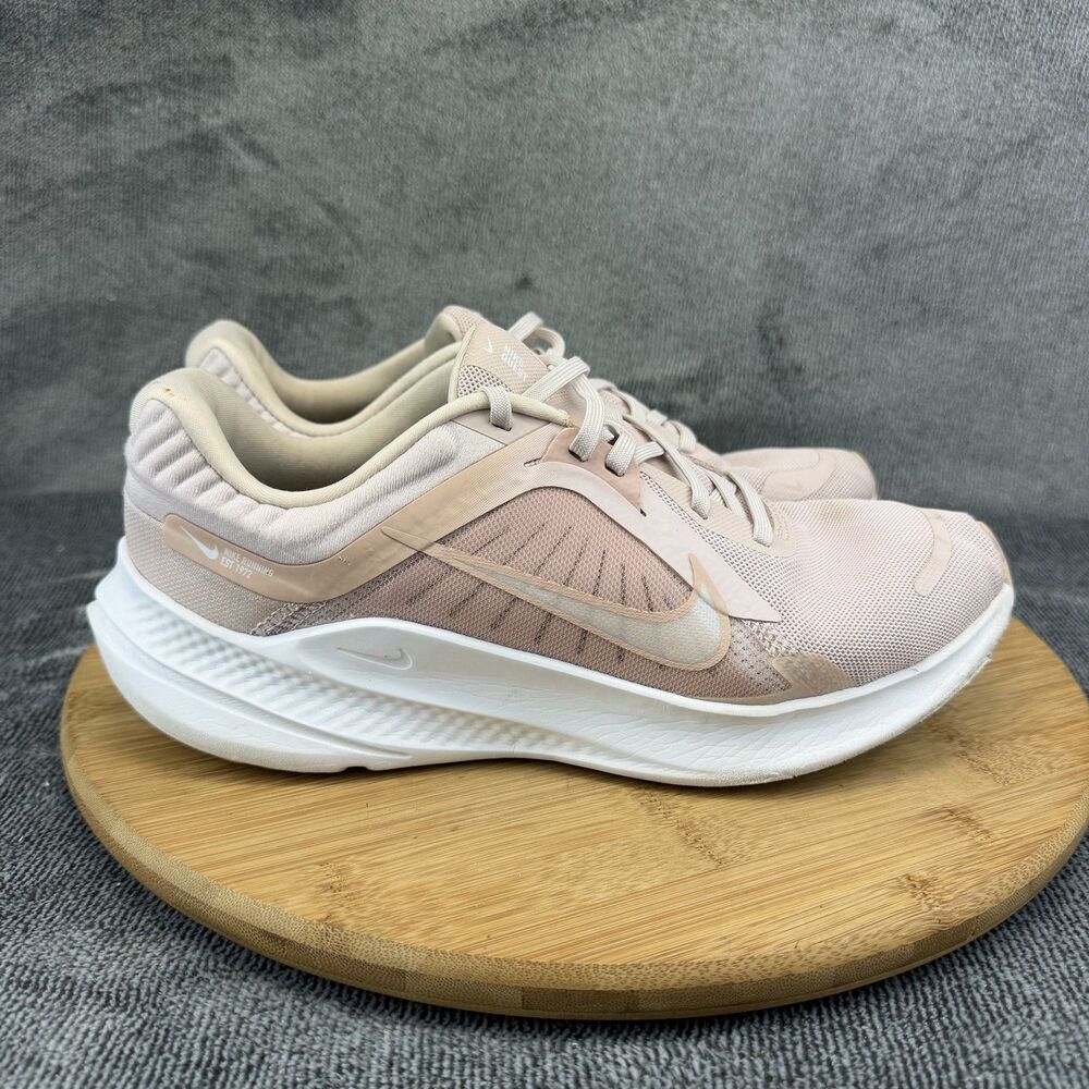 Nike Quest 5 Shoes Womens Size 9 Pink Mesh Running Sneakers DD9291-600